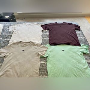 Bundle (4) Nike Sportswear Premium Essential T-Shirts - Men’s L (FREE SHIPPING)